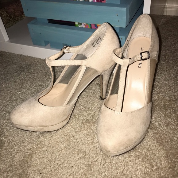 Call it Spring Suede Heels - Picture 2 of 4